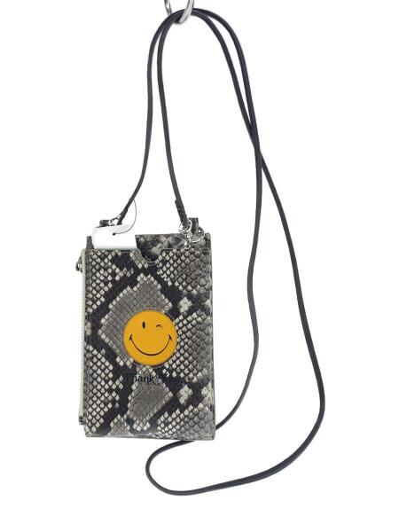 GOOD GRIEF(グッドグリーフ) / ポーチ/レザー/GRY/アニマル | 中古品の 