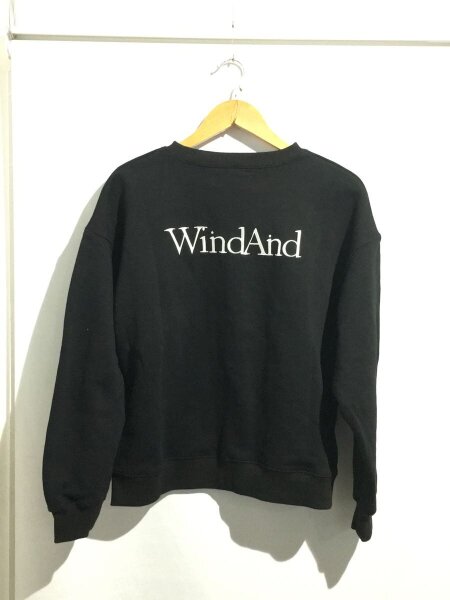 WIND AND SEA(ウィンダンシー) / スウェット/S/コットン/ブラック/wds 