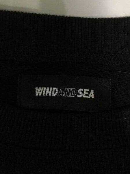 WIND AND SEA(ウィンダンシー) / スウェット/S/コットン/ブラック/wds 