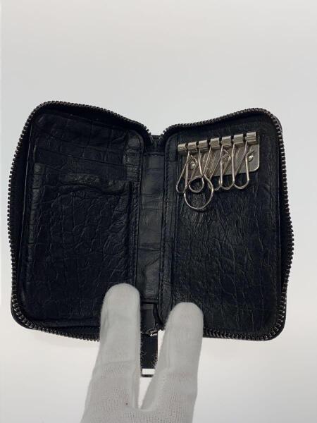 SAINT LAURENT(サンローラン) / クロコ型押し/ラウンドジップ/キー