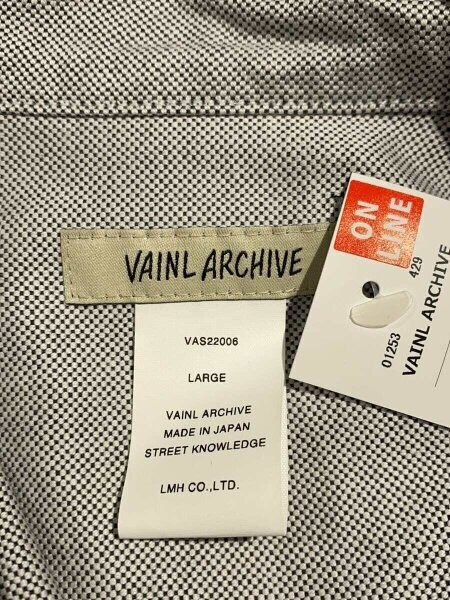 VAINL ARCHIVE(バイナルアーカイブ) / ミリタリージャケット/L