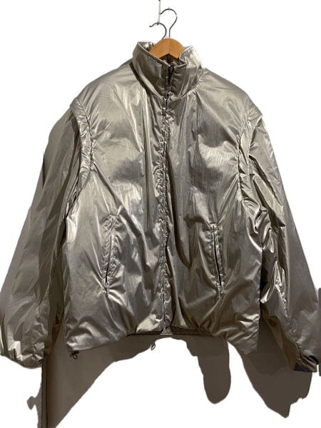 soerte(ソエルテ) / 2way metallic volume puff jacket/1/ナイロン/SLV 