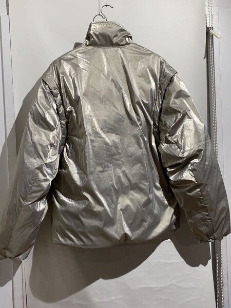 soerte(ソエルテ) / 2way metallic volume puff jacket/1/ナイロン/SLV 
