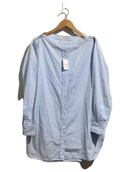 DRIES VAN NOTEN(ドリスヴァンノッテン) / 長袖シャツ/34/コットン/BLU 