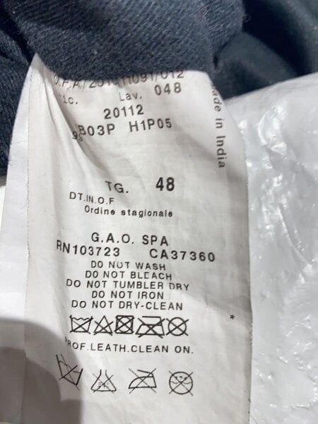 EMPORIO ARMANI(エンポリオアルマーニ) / レザージャケット・ブルゾン