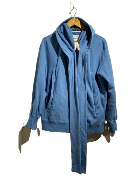 BELPER(ベルパー) / 24AW/ジップパーカー/FREE/コットン/ブルー/無地 