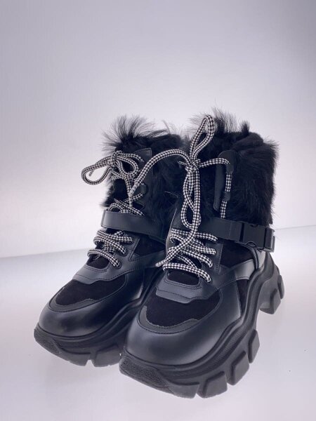 PRADA(プラダ) / モノリス/ファー/ショートブーツ/8830 9533 | 中古品