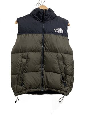 NORTH FACE ダウンベスト ヌブシ　フード付　カプチーノ　L タグ付 THE NORTH FACEのダウンベスト検索結果|古着・中古品の通販サイト