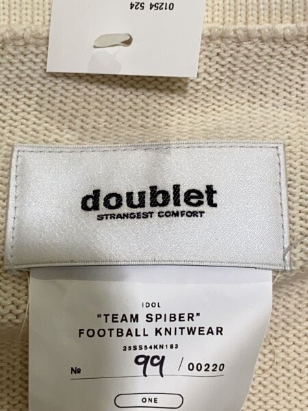 Doublet 25ss Spiber アイボリーポロシャツ 【公式通販】