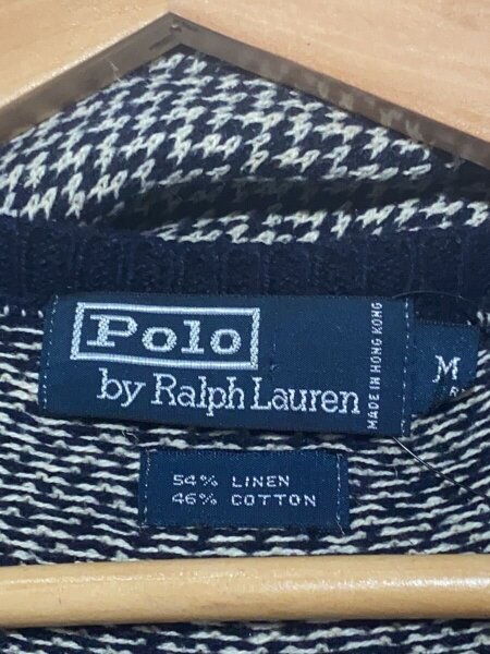 POLO RALPH LAUREN(ポロラルフローレン) / 90s/Vネック/リネンコットン 