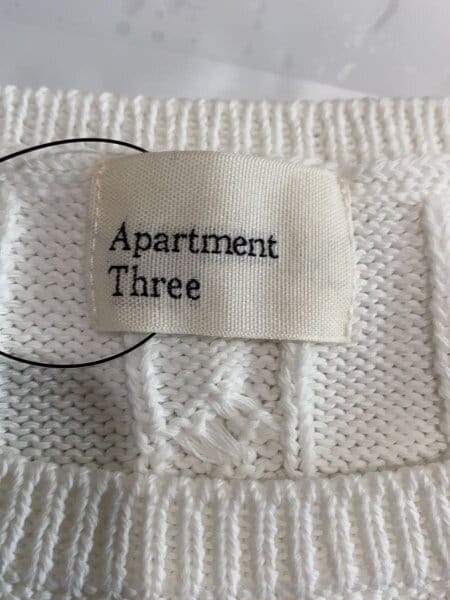 Apartment Three(アパートメントスリー) / Manu Knitted Vest/ニット 