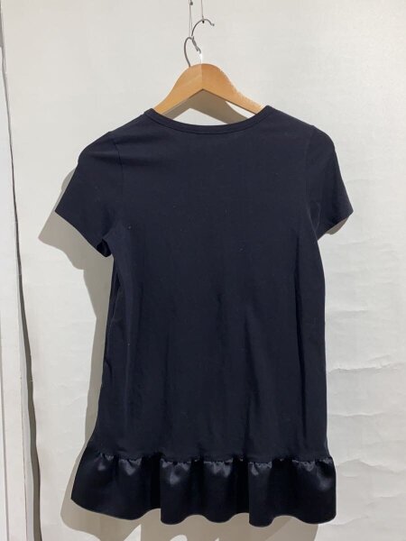 yoko chan フリル Tシャツ YOKO CHAN 半袖 バイカラー フリル トップス 