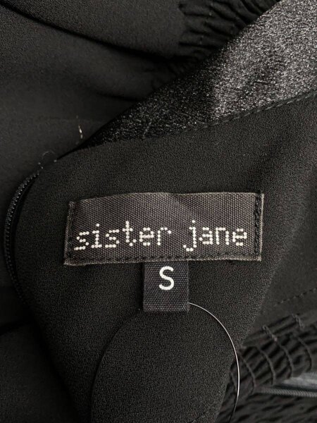 sister jane(シスタージェーン) / 長袖ワンピース/S/ポリエステル/BLK