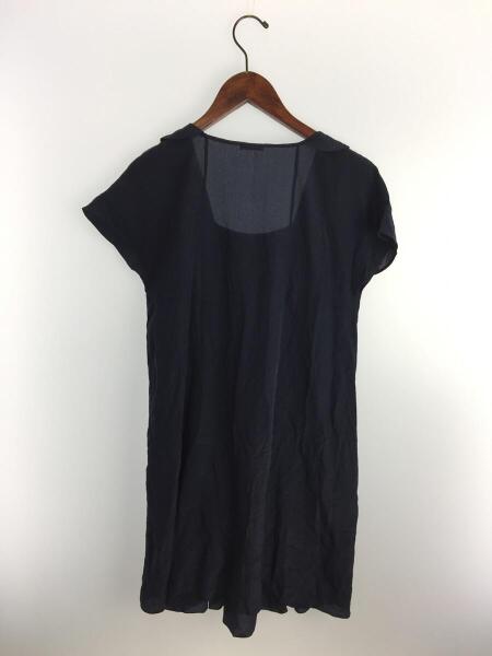 MIU MIU(ミュウミュウ) / ノースリーブワンピース/38/シルク/ネイビー  