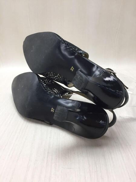 【未使用】Yves Saint Laurent パンプス 37 黒 メッシュ YVES SAINT LAURENT(イヴサンローラン) / OLD/メッシュ/パンプス/37