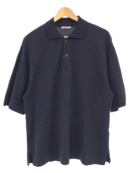 AURALEE(オーラリー) / 19SS/SUPER SOFT PIQUE BIG POLO/ポロシャツ 
