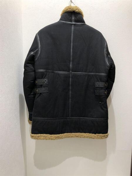 RUDE GALLERY(ルードギャラリー) / ボア/コート/L/コットン/ブラック