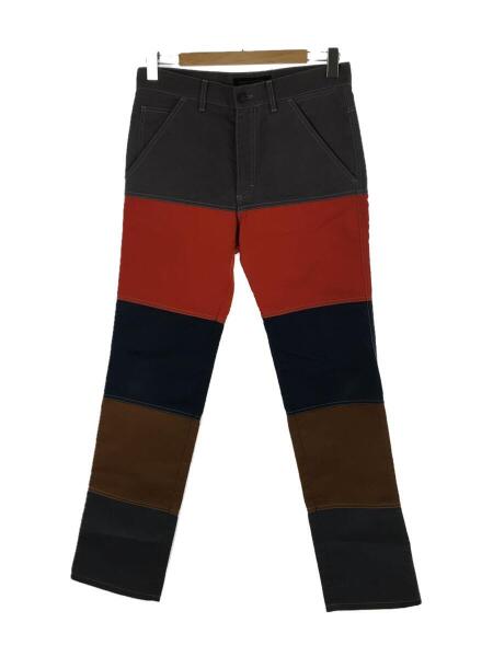 赤 コットン ストレートパンツルイヴィトン 赤 コットン ストレートパンツルイヴィトン