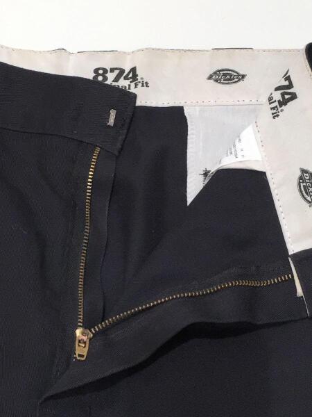 LONELY論理(ロンリー) / ストレートパンツ/36/コットン/BLK/黒/DICKIES 
