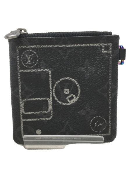 ルイ ヴィトン モノグラム エクリプス スモールパース ケース M64432 ブラック PVC レザー レディース LOUIS VUITTON 【中古】 LOUIS VUITTON(ルイヴィトン) / スモールパース/モノグラムエクリプス