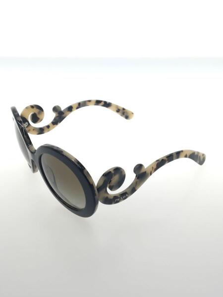 レディース PRADA サングラス バロック ラウンド ブラック