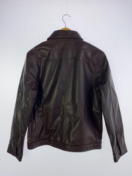 J.CREW(ジェイクルー) / レザージャケット・ブルゾン/S/レザー/BRW