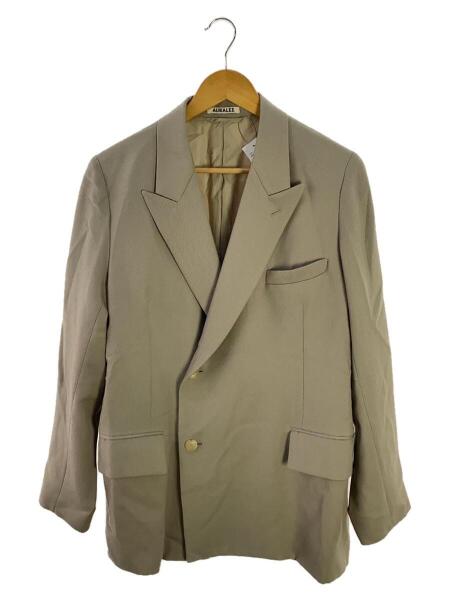 AURALEE(オーラリー) / WOOL KID MOHAIR KERSEY JACKET/3/ウール/BEG 