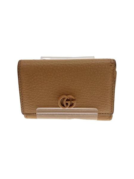 GUCCI(グッチ) / 3つ折り財布/GGマーモント/ベージュ/644407・534563