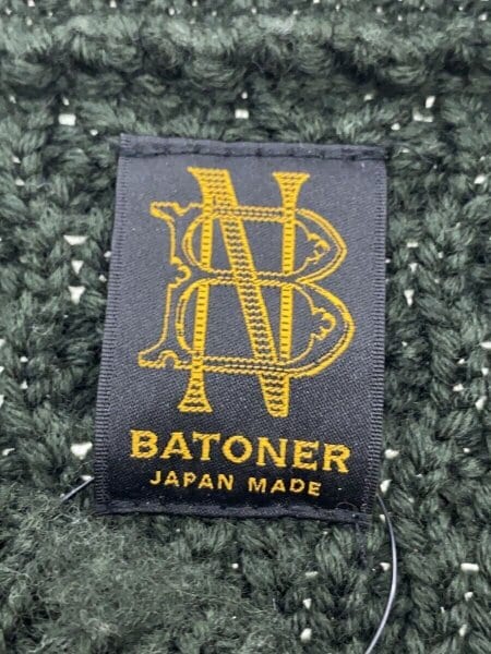 BATONER(バトナー) / アランニット/セーター(厚手)/1/ウール/KHK/BN 