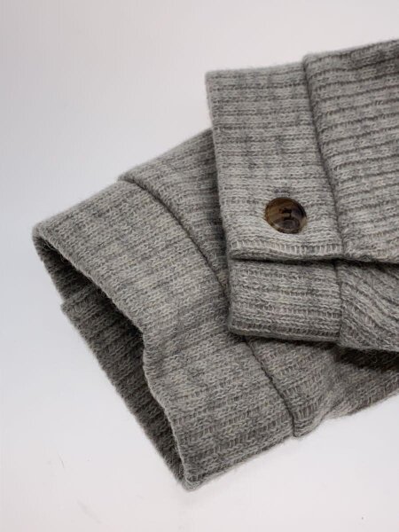 JieDa(ジエダ) / WOOL RIB JACKET/2/ウール/GRY/無地/Jie-22W-WR-JK01 