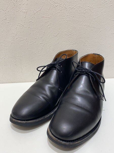 Berwick / チャッカブーツ/UK8/ブラック/レザー/369 Berwick(バーウィック) / チャッカブーツ/UK8/ブラック/レザー/369