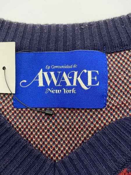 Awake NY(アウェイクニューヨーク) / ニットベスト(厚手)/M/アクリル 