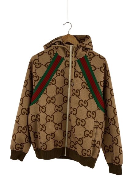 S*o様 GUCCI  GGトレフォイル ジャケット 未使用 XS GUCCI(グッチ) / ジャケット/XS/ポリエステル/BEG/713974 XJETI