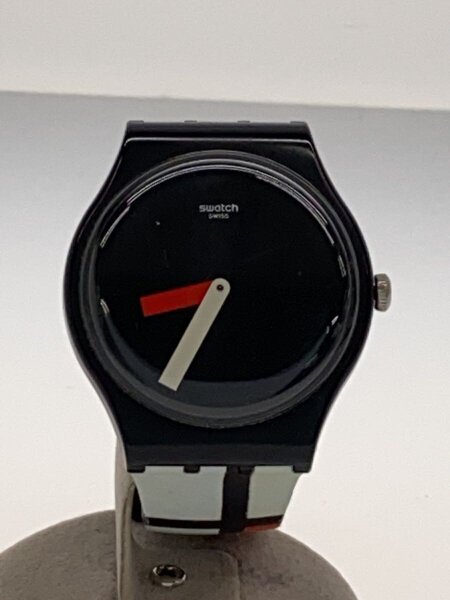 稼働品 swatch スウォッチ メンズ腕時計 ブラック文字盤 115 SWATCH 