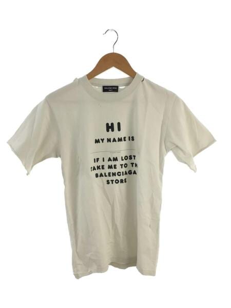 BALENCIAGA(バレンシアガ) / Tシャツ/XS/コットン/WHT | 古着の販売 