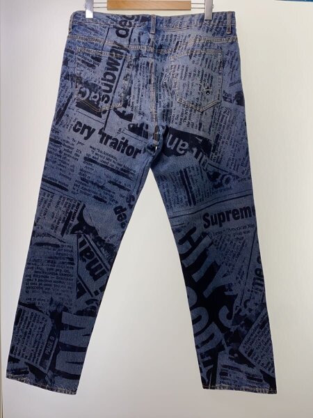 Supreme(シュプリーム) / 25SS/Regular Jean Newspaper/ボトム/36 