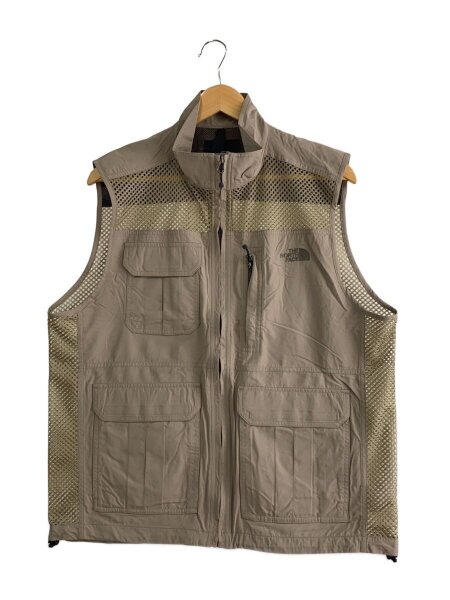 THE NORTH FACE(ザノースフェイス) / ナイロンベスト/L/ナイロン/BEG 