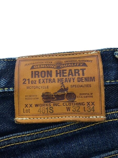 IRON HEART(アイアンハート) / ストレートパンツ/32/コットン/無地 