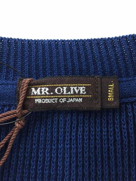 MR.OLIVE(ミスターオリーブ) / セーター(薄手)/S/コットン/NVY 