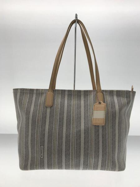 COACH(コーチ) / COACH/コーチ/トートバッグ/PVC/GRY/グレー 
