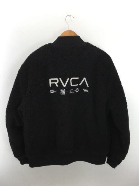 RVCA(ルーカ) / フリースジャケット/M/ポリエステル/BLK/黒/BA042-765 