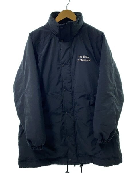 ennoy PADDED NYLON BENCH COAT BLACK GRAY 中古・古着通販ENNOY