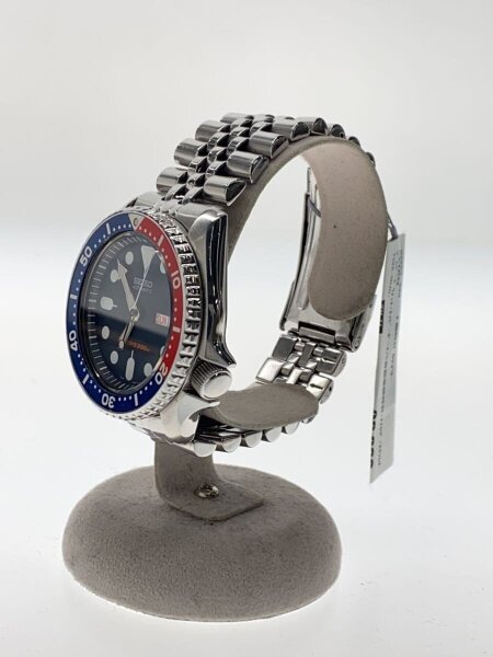 メンズ SEIKO 自動巻き ダイバーズウォッチ ネイビーボーイ