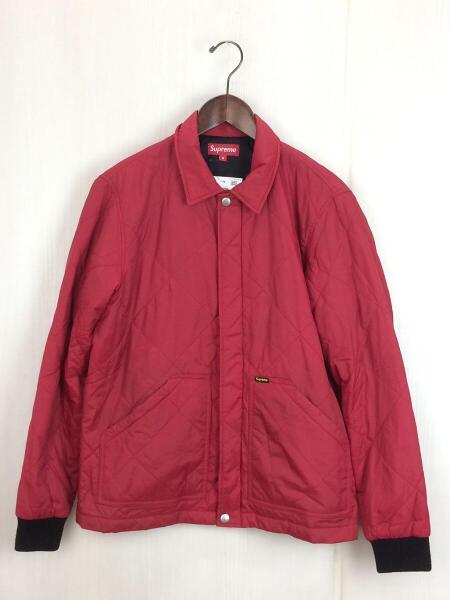 Supreme(シュプリーム) / キルティングジャケット/M/ナイロン/レッド 