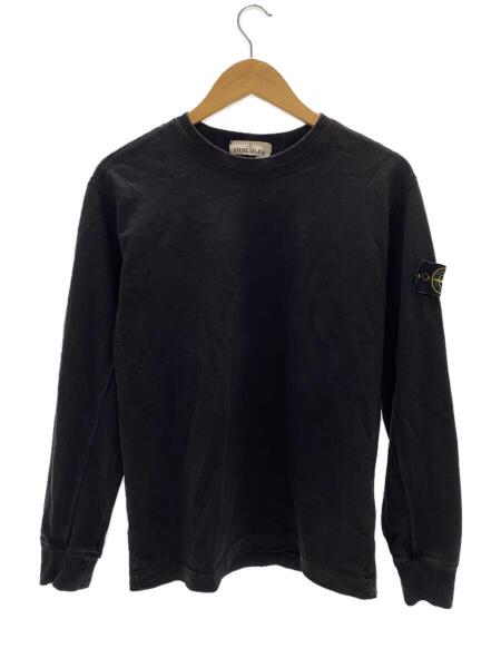 STONE ISLAND(ストーンアイランド) / 長袖Tシャツ/S/コットン/BLK/無地 