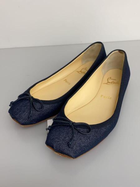 クリスチャンルブタン39フラットシューズ