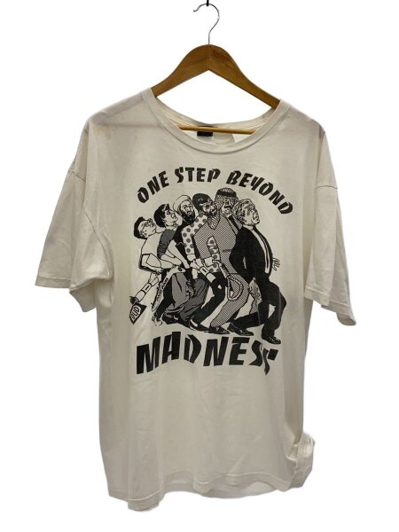FRESHJIVE(フレッシュジャイブ) / Tシャツ/XL/コットン/WHT/MADNESS 