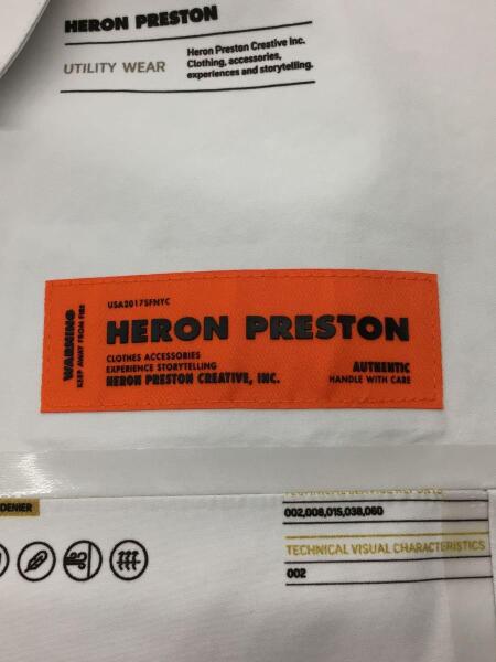 HERON PRESTON(ヘロンプレストン) / 20SS/ZIP SHIRT GORETEX/タグ付き 