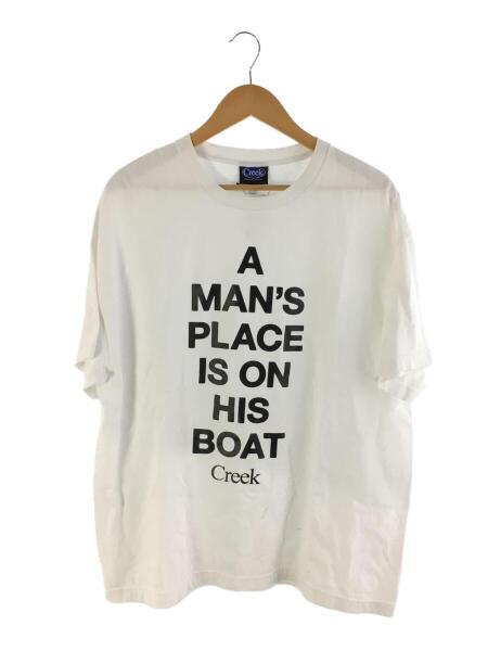 Creek(クリーク) / A MANS PLACE IS ON HIS BOAT/Tシャツ/XL/コットン 