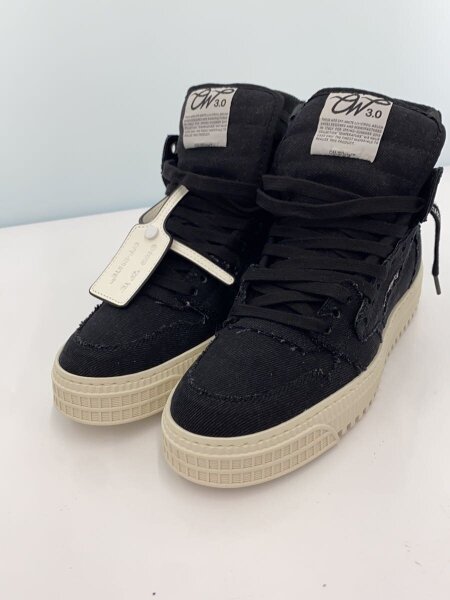 OFF-WHITE / ハイカットスニーカー/39/BLK/OWIA112F24FAB0011010 OFF-WHITE(オフホワイト) / ハイカットスニーカー/39/BLK